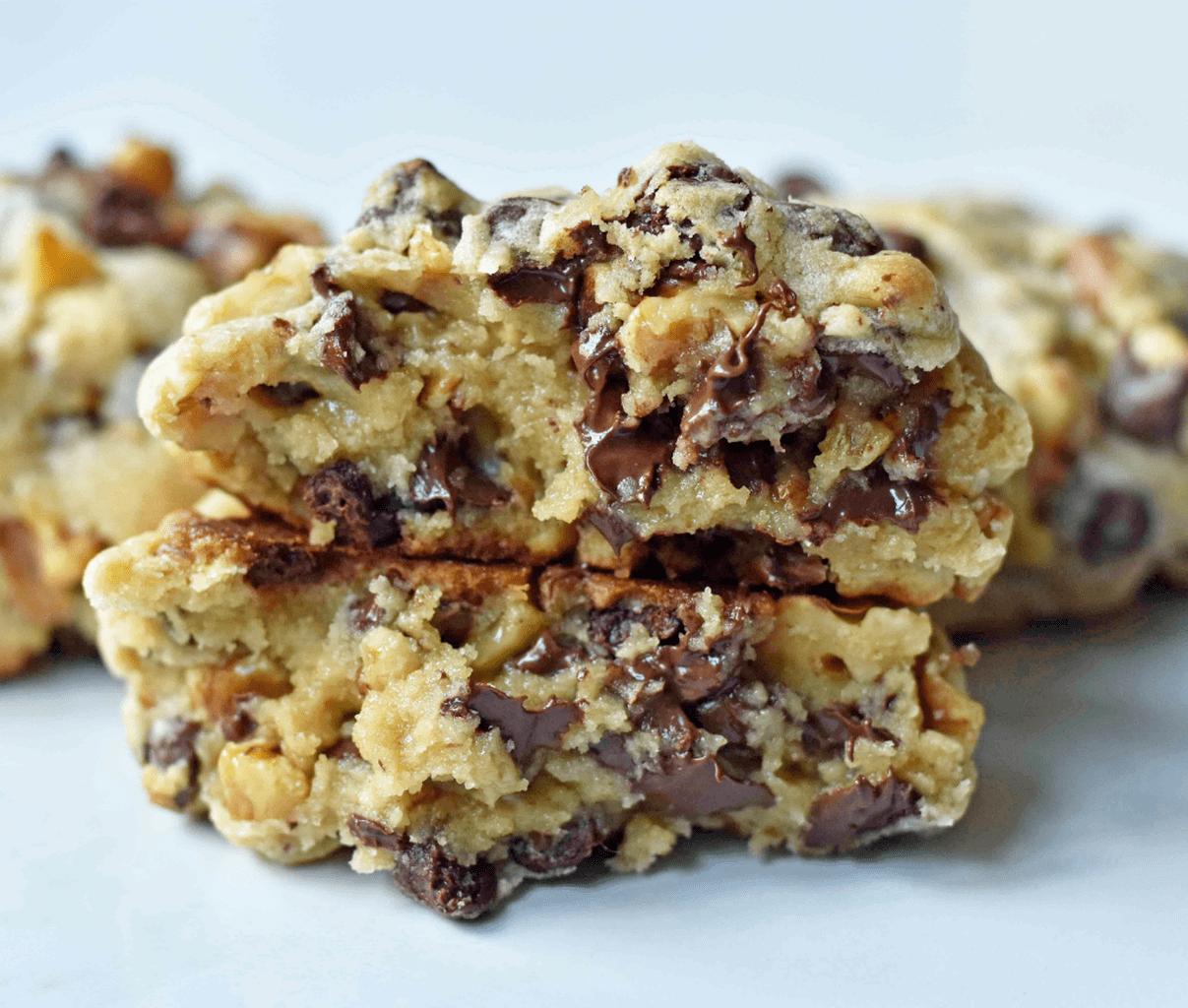Chocolate Chip Crush Cookies