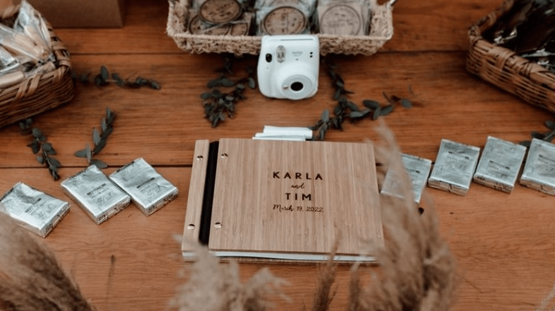 Polaroid Guest Book