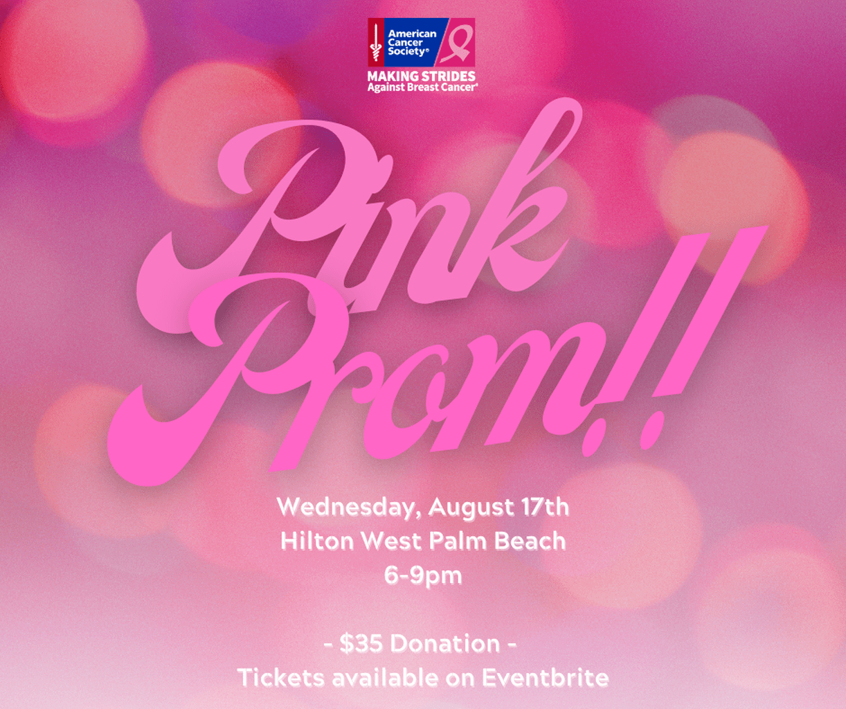 Pink Prom - American Cancer Society