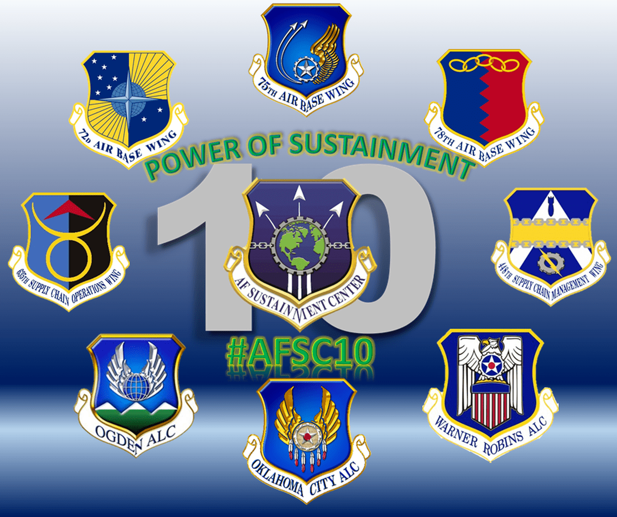 Air Force Sustainment Center Celebrates a Decade of Service