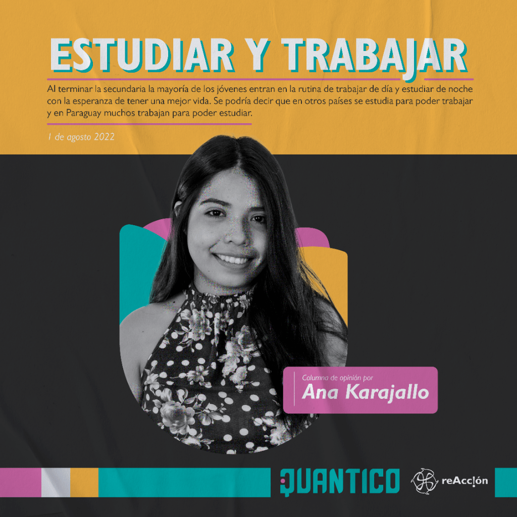 Estudiar y trabajar