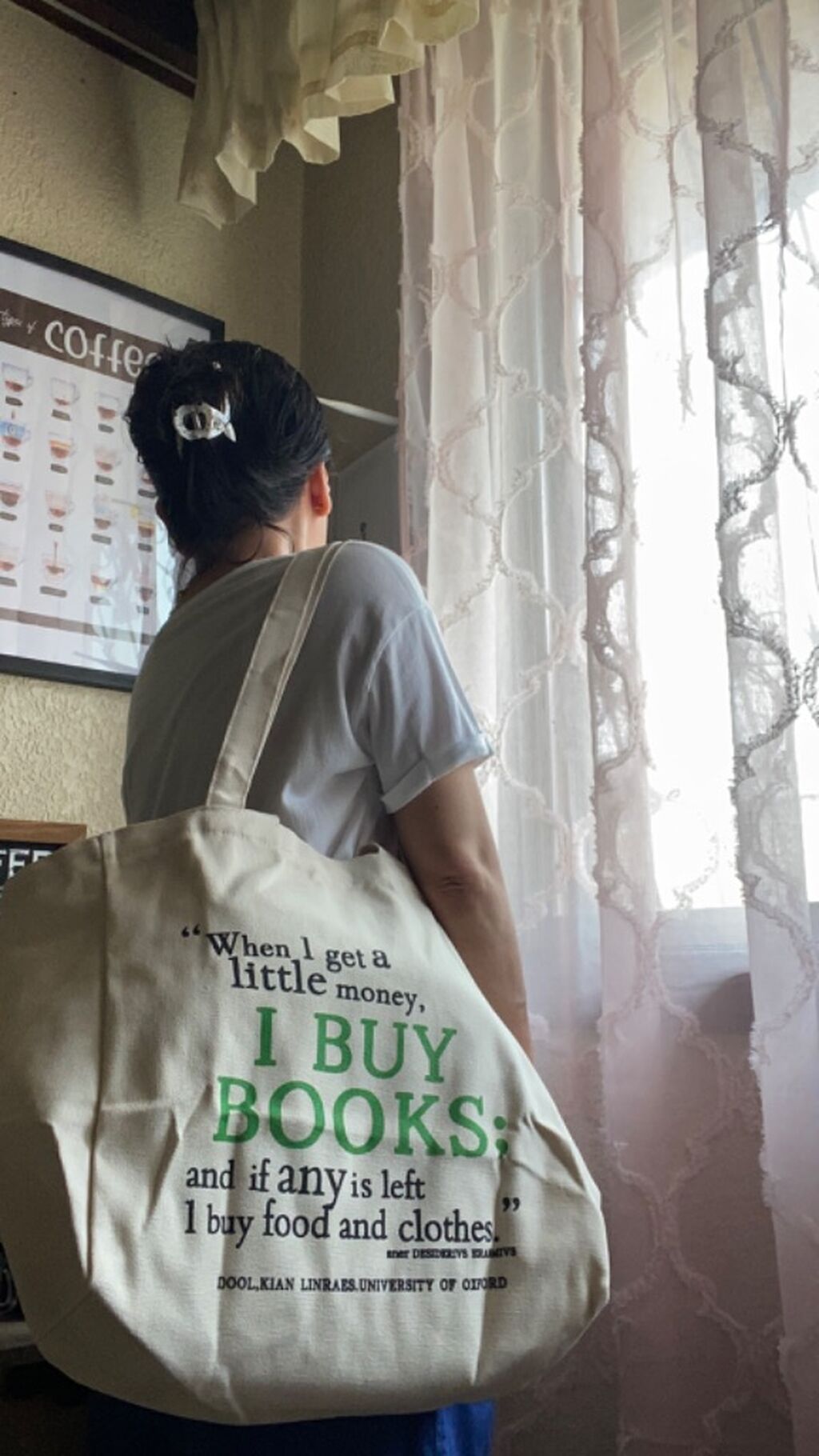 i love books tote bag