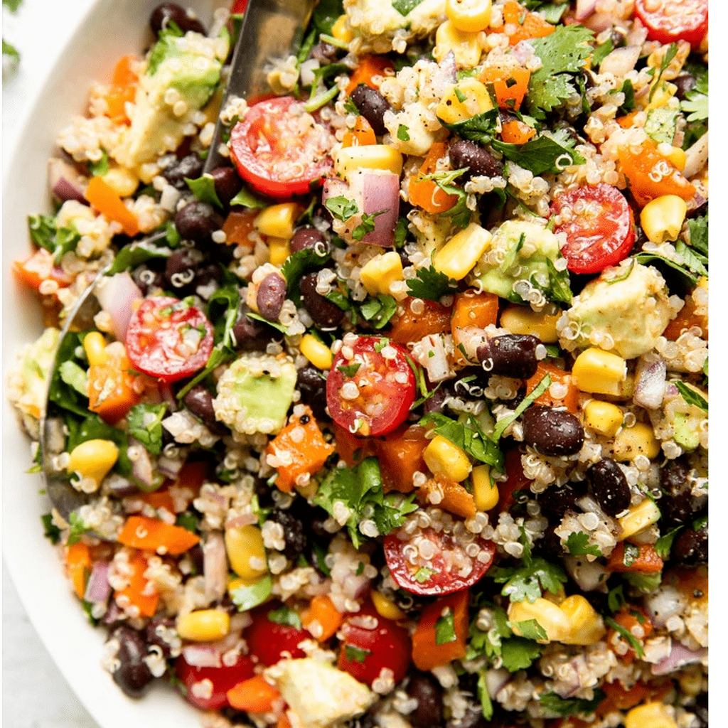 Chili-Lime Quinoa Black Bean Salad