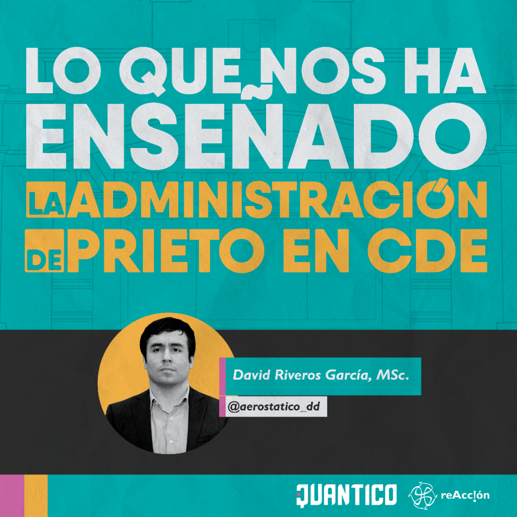 Lo que nos ha ense&ntilde;ado la administraci&oacute;n de Prieto en CDE