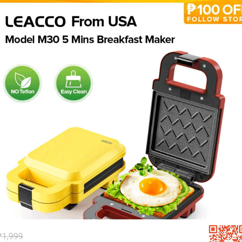 Leacco sandwich maker
