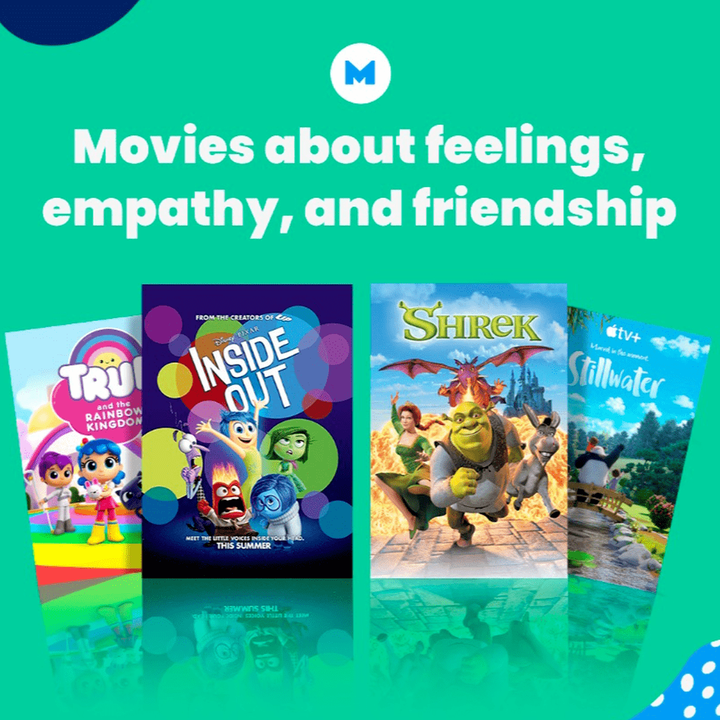 Movies about feelings, empathy, and friendship