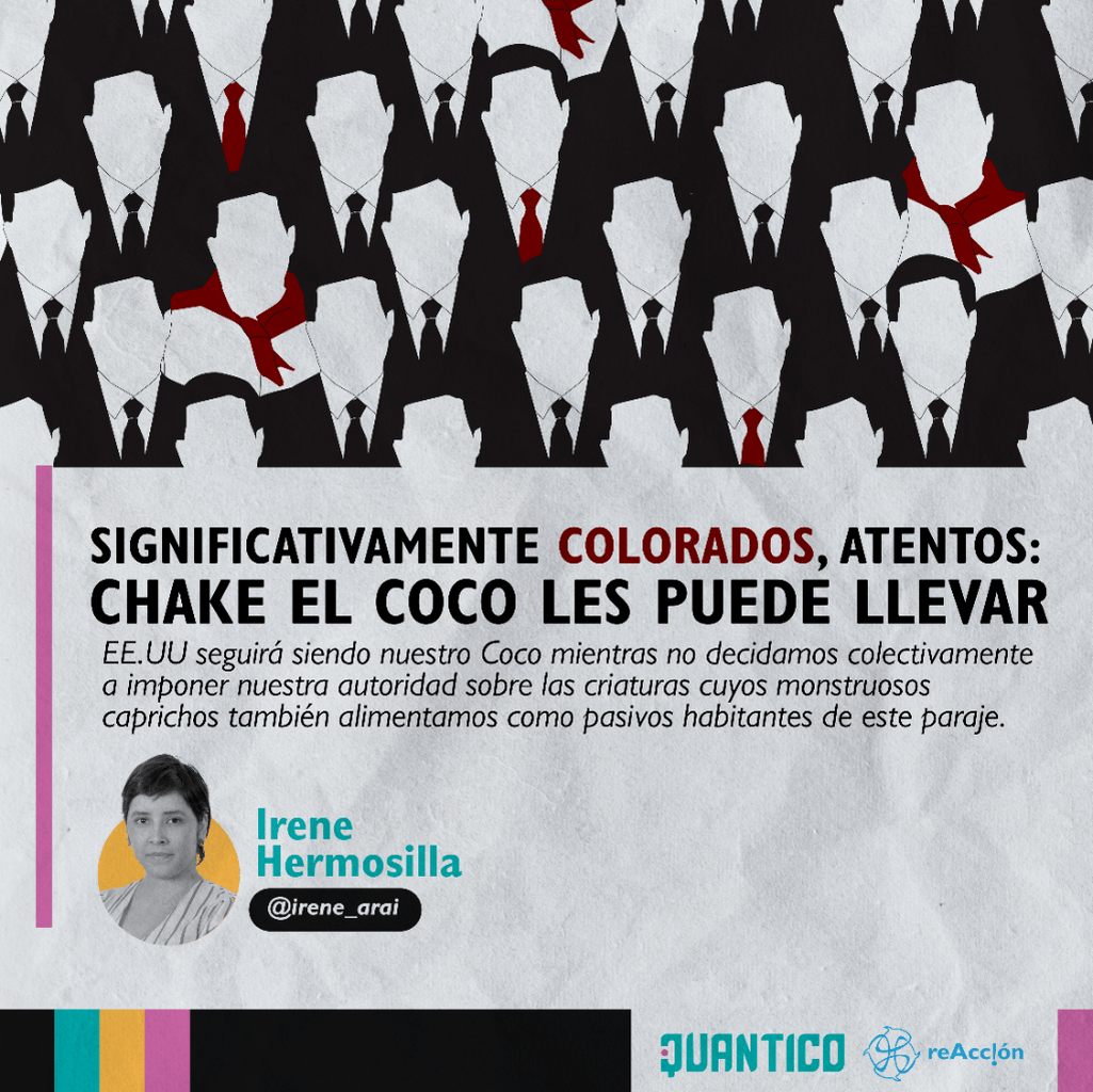 Chake, el Coco les puede llevar