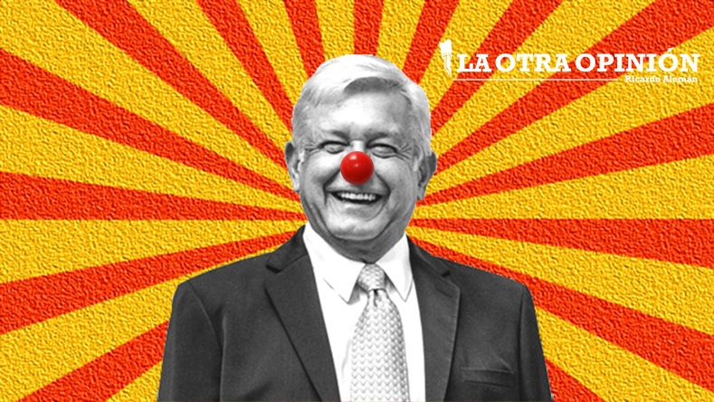 Igual que Vilchis, AMLO qued&oacute; como payaso por no saber leer las notas period&iacute;sticas