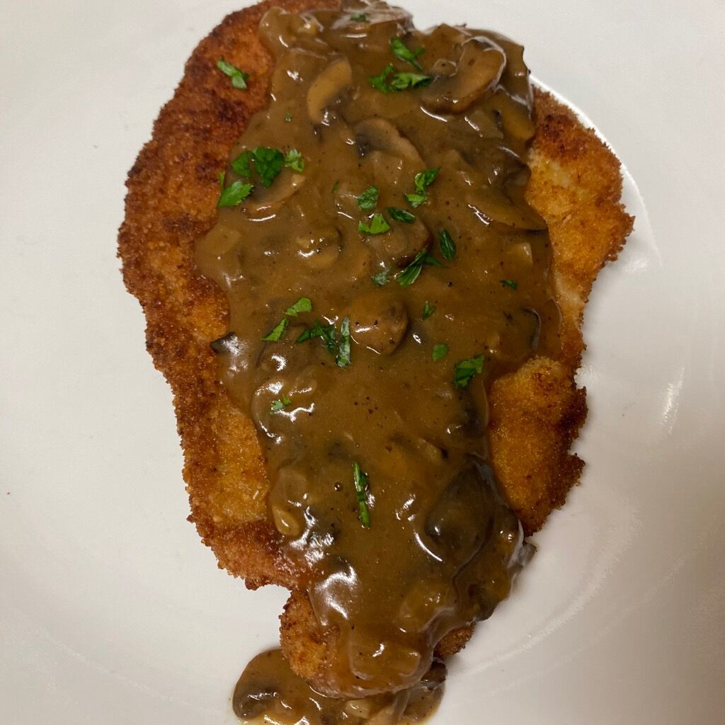 A Classic German Dish &mdash; J&auml;gerschnitzel