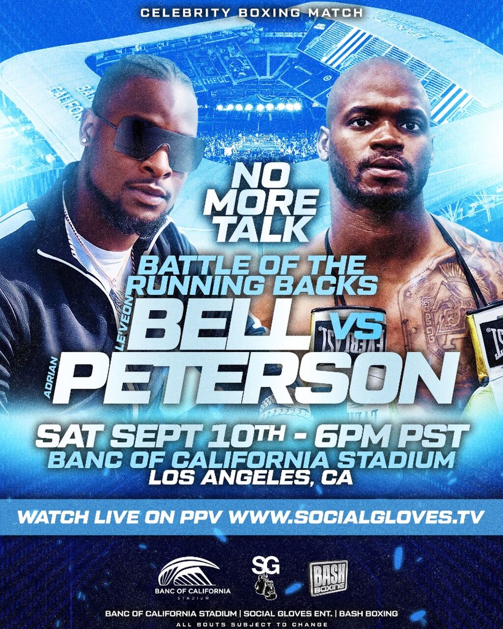 PPV Purchase: Battle of the Running Backs Fight Night 