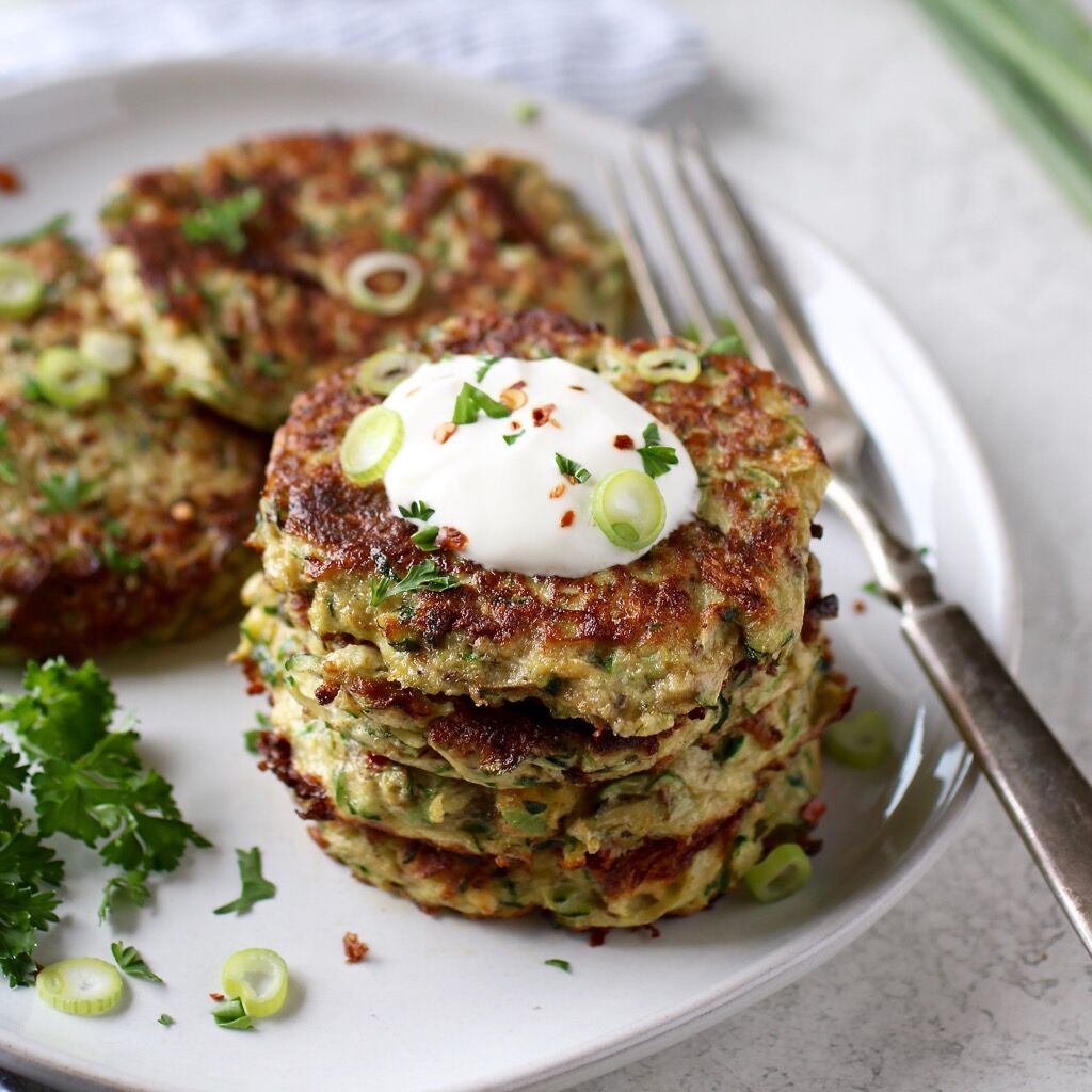 Savory Zucchini Fritters