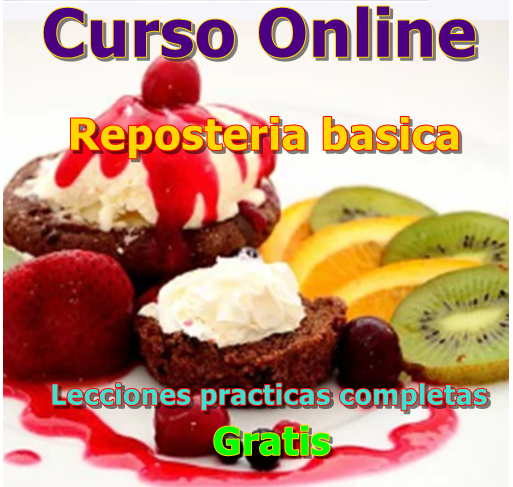 Lecciones de Reposter&iacute;a online