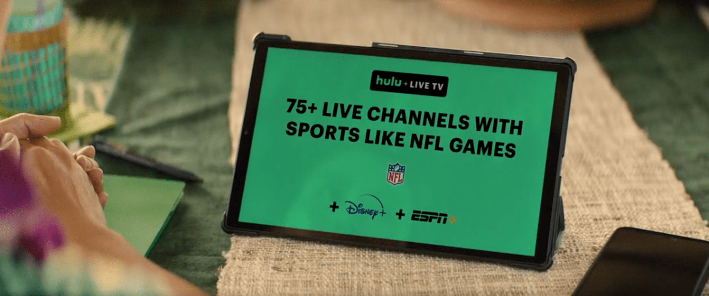 HULU OUT-PLUSSES OTHER STREAMING PLATFORMS AHEAD OF NFL SEASON