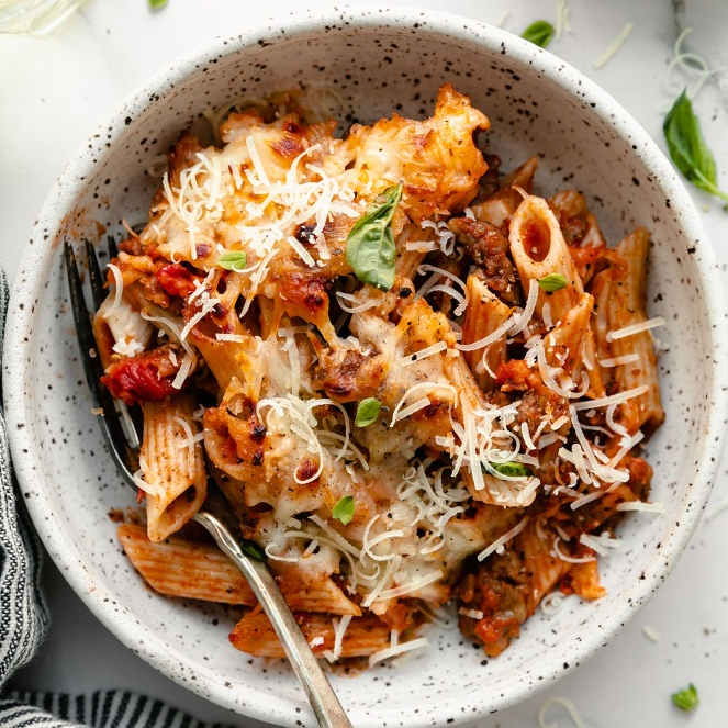 5-Ingredient Baked Ziti
