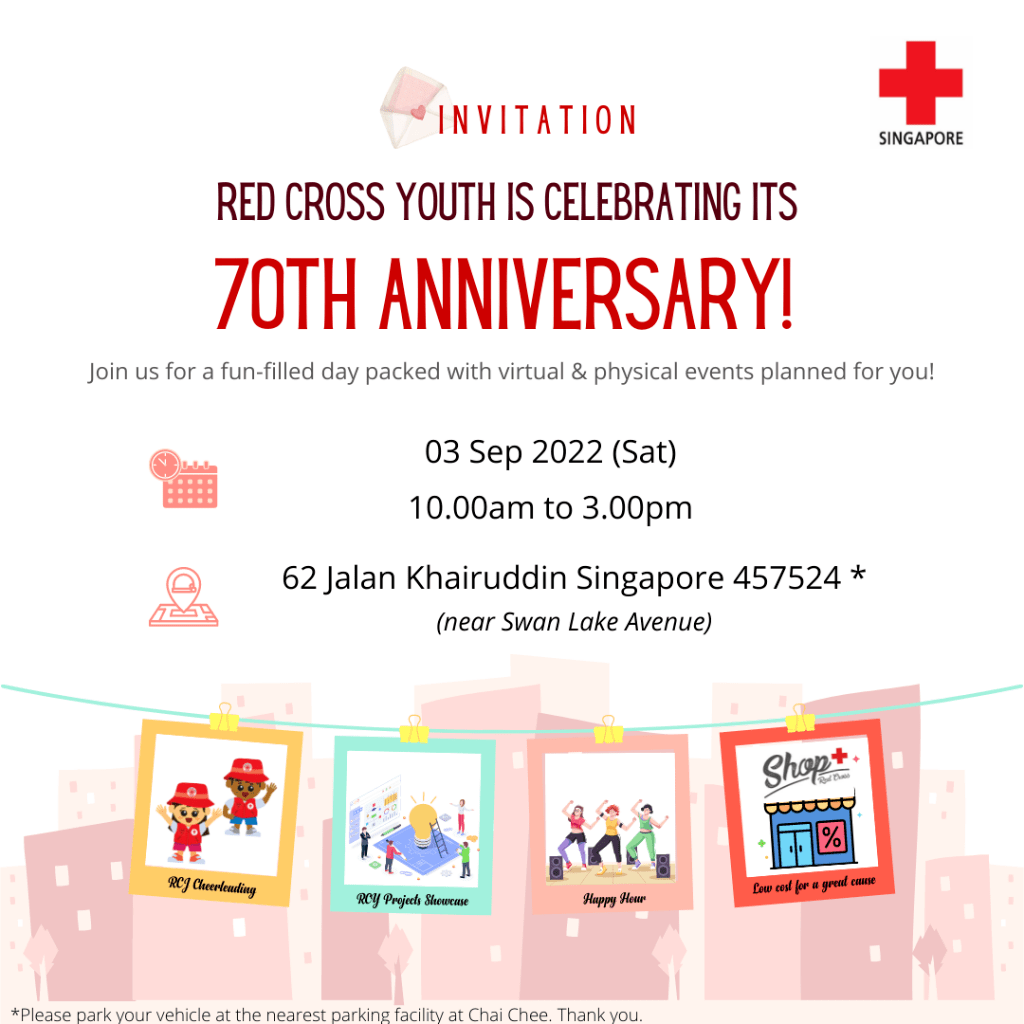 🎉 Red Cross Youth's 70th Anniversary Online Celebration