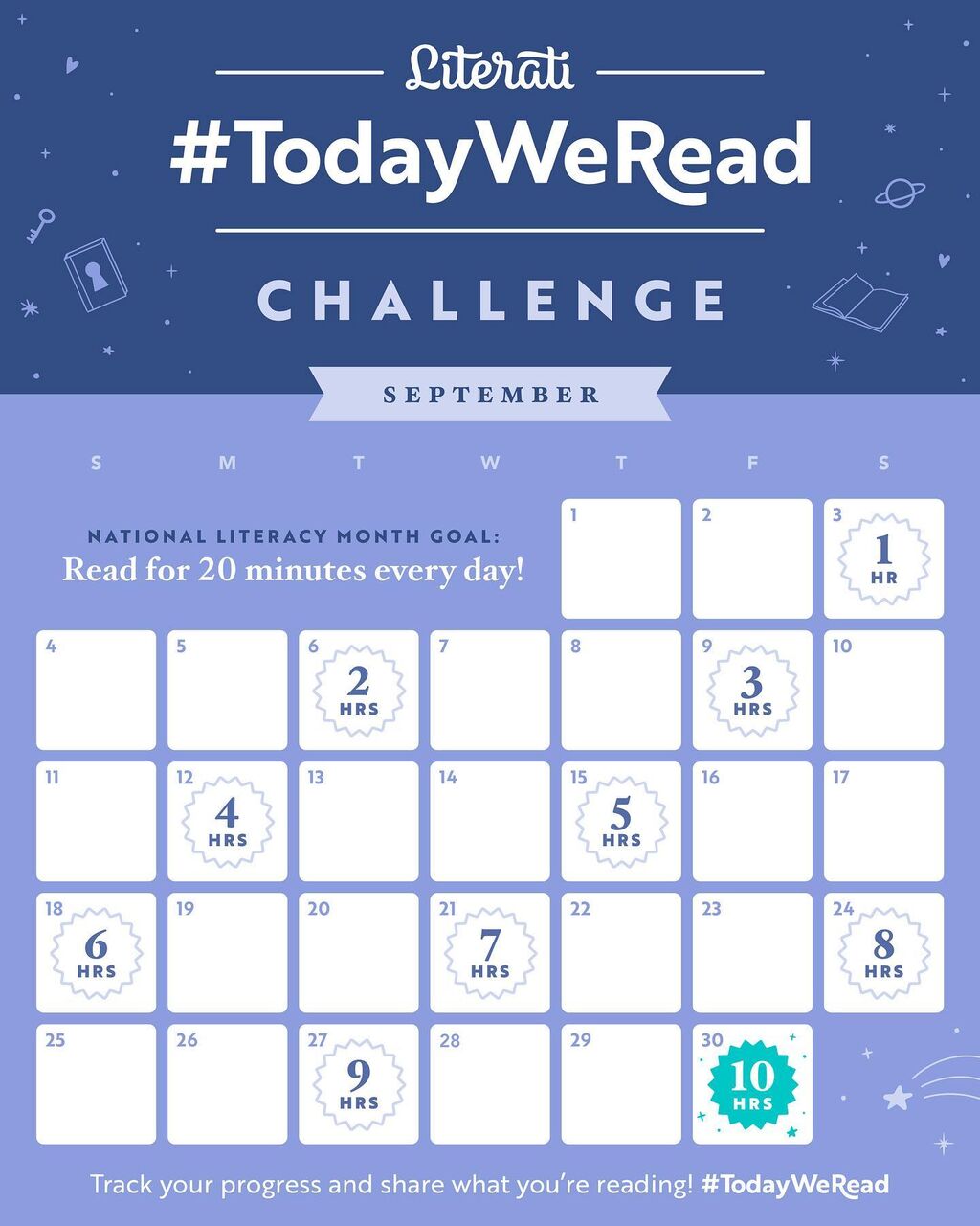 Join the #TodayWeRead Challenge!