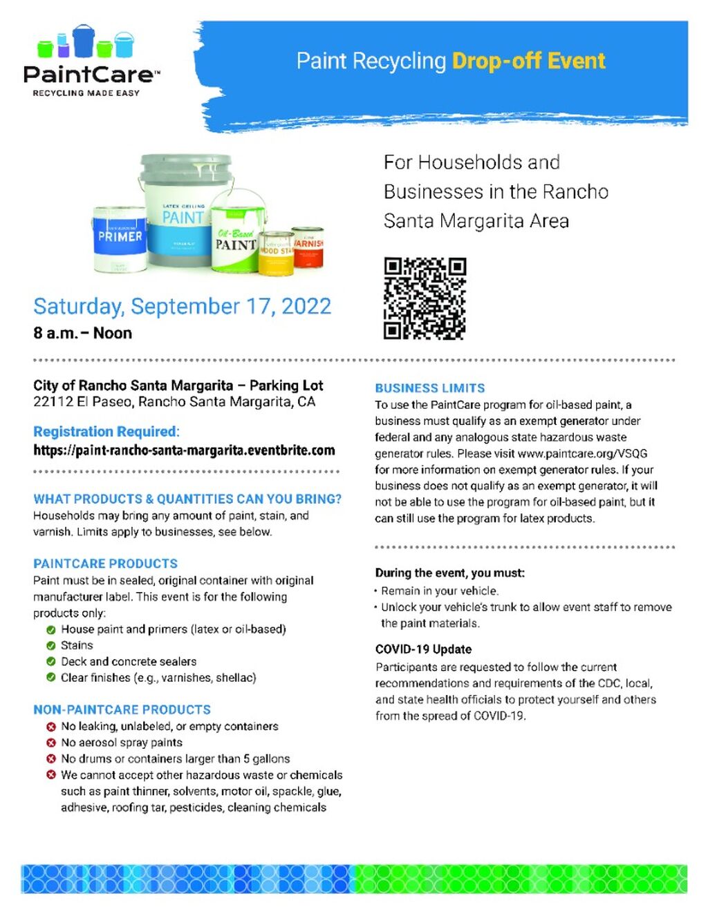 Paint Recycling Event