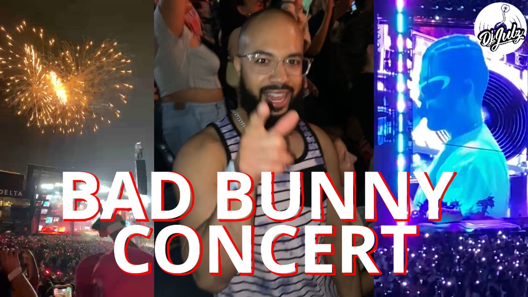 My First Bad Bunny Concert Vlog | Yankee Stadium 2022 | Dj Julz