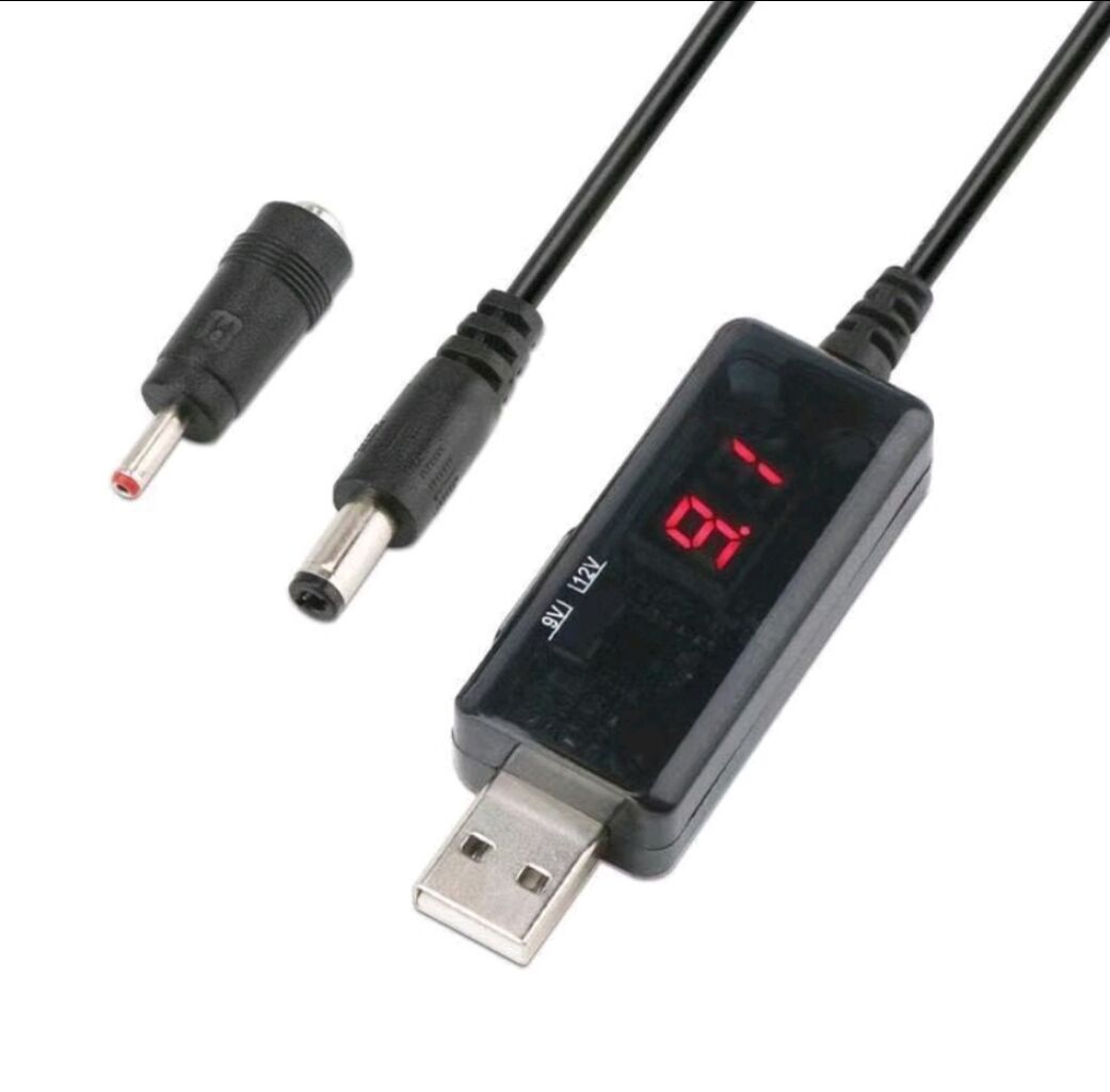 Cable Wifi to Router converter 9v to 12v P89