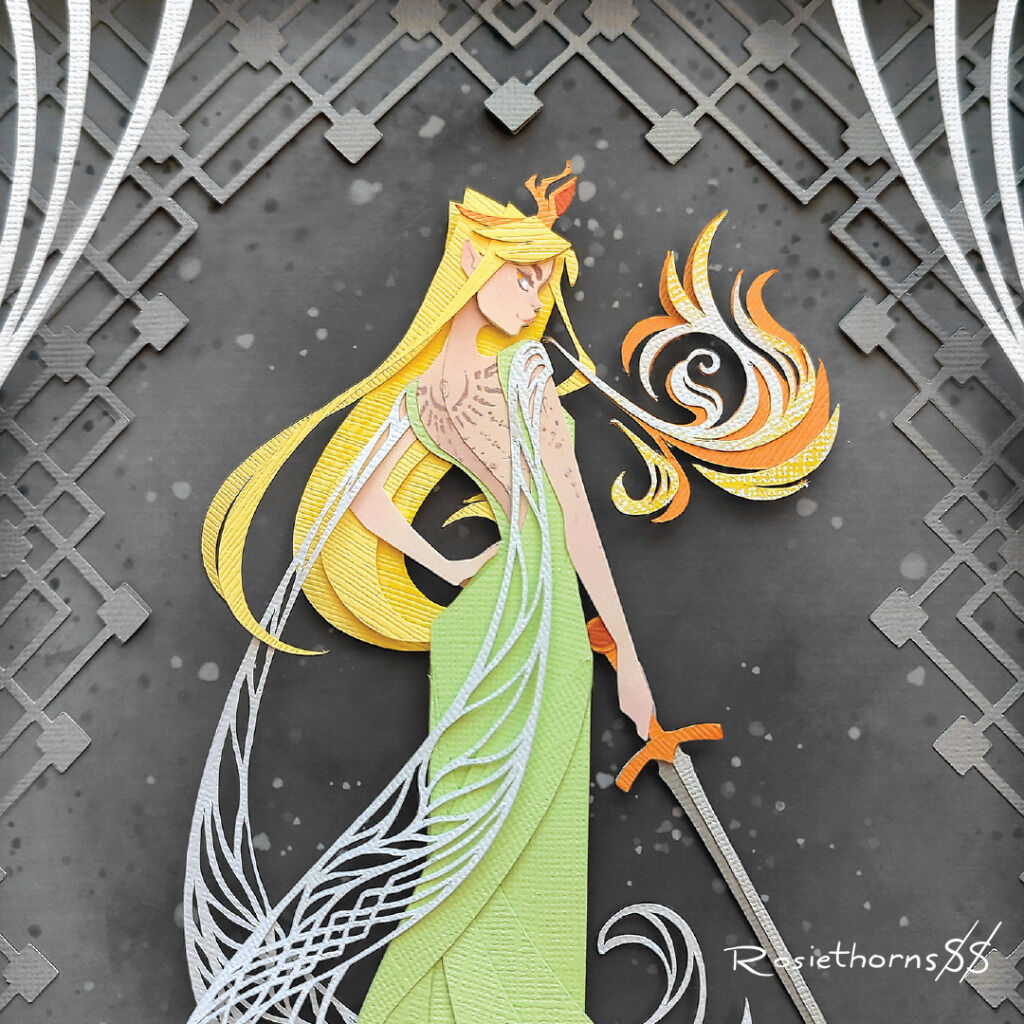 Fire Breathing Queen - Kingdom of Ash Print
