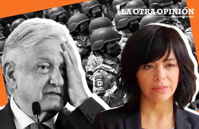 AMLO aument&oacute; el poder del narco para justificar militarizaci&oacute;n: Anabel Hern&aacute;ndez