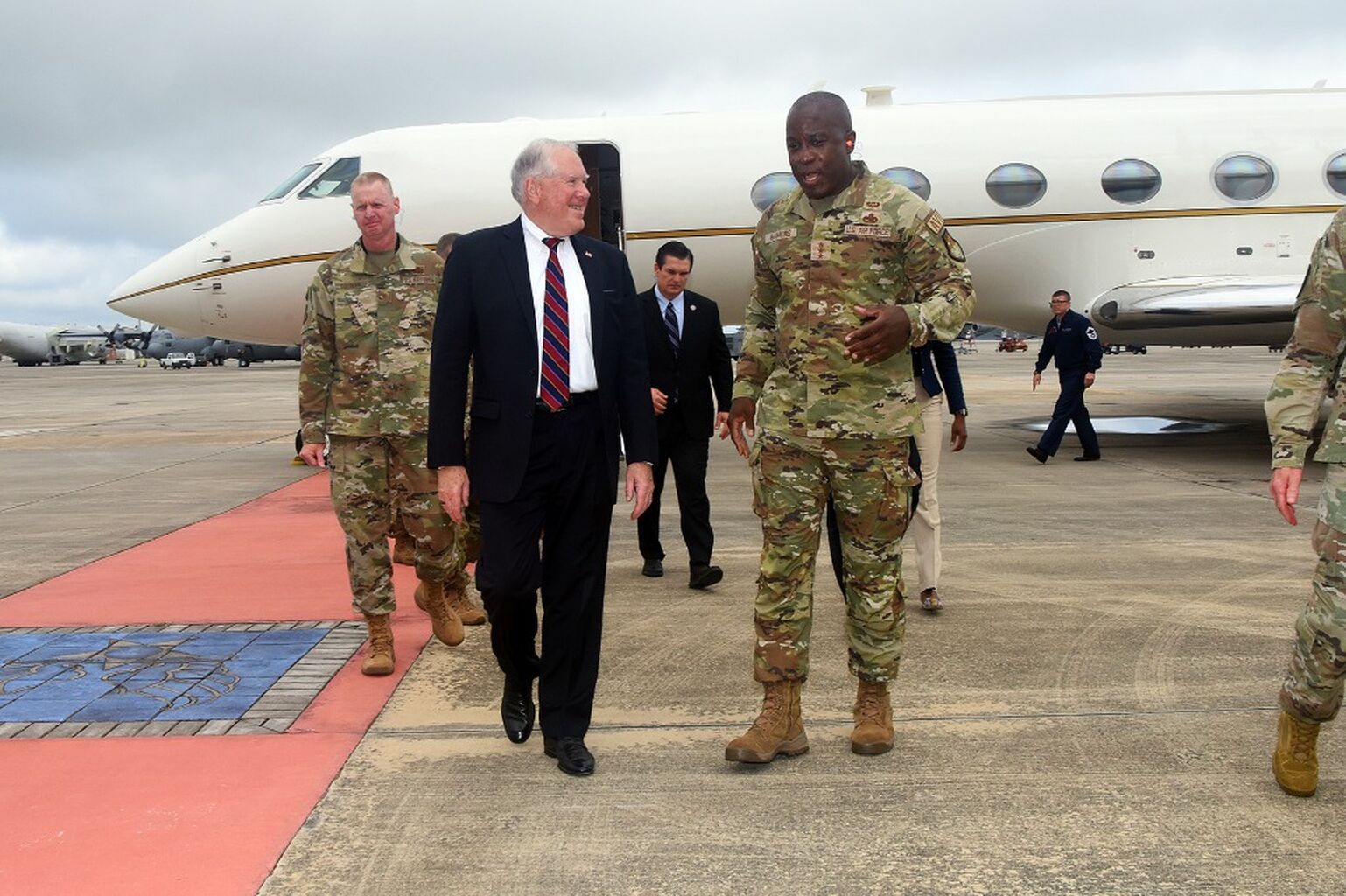 Secretary of the Air Force receives mission transformation, software innovation updates at Robins AFB