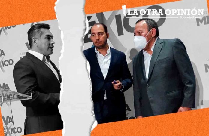 PAN y PRD suspenden temporalmente alianza de &ldquo;Va por M&eacute;xico&rdquo; con el PRI