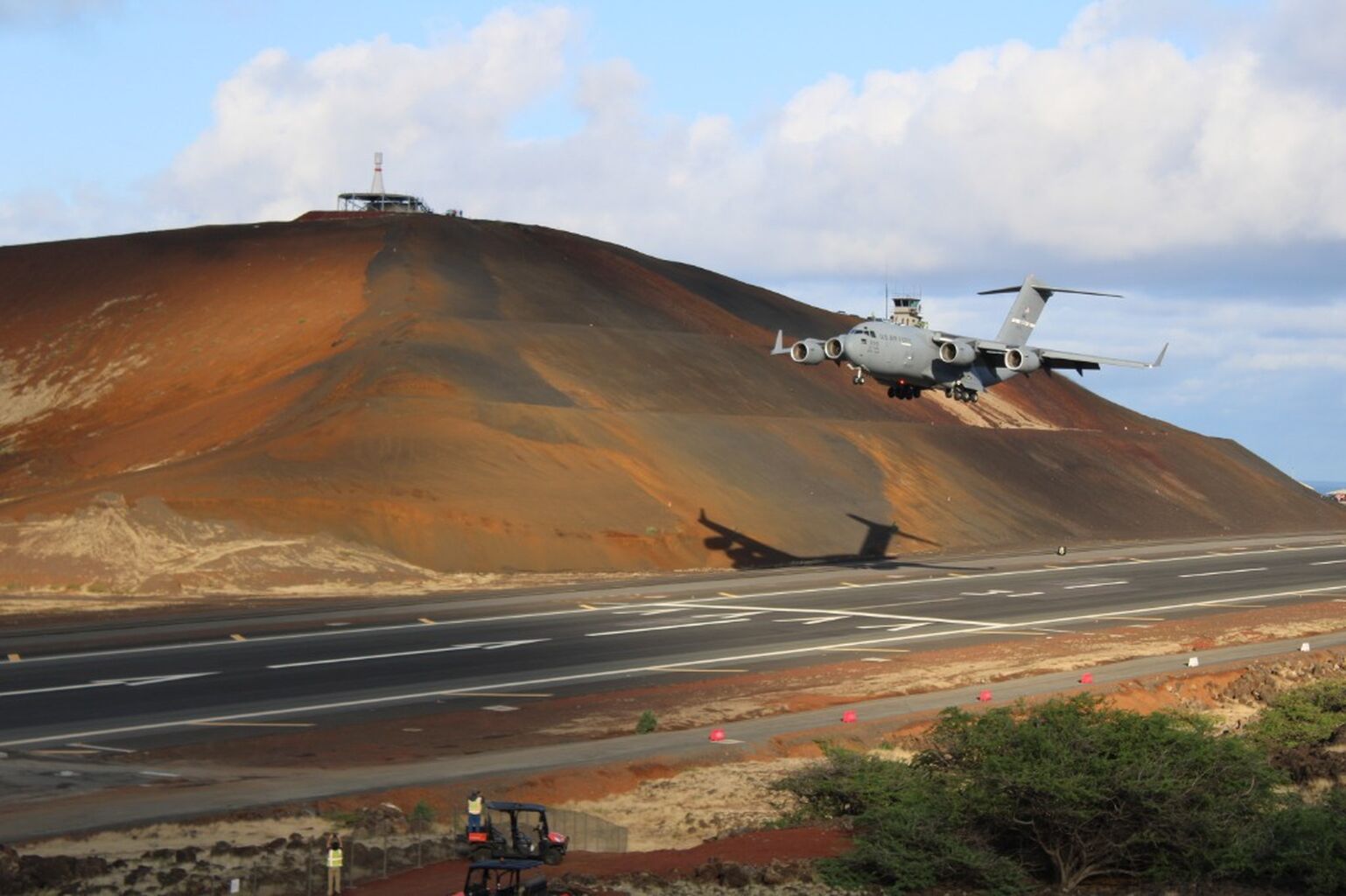 Atlantic runway reopens, increases U.S., British military capabilities