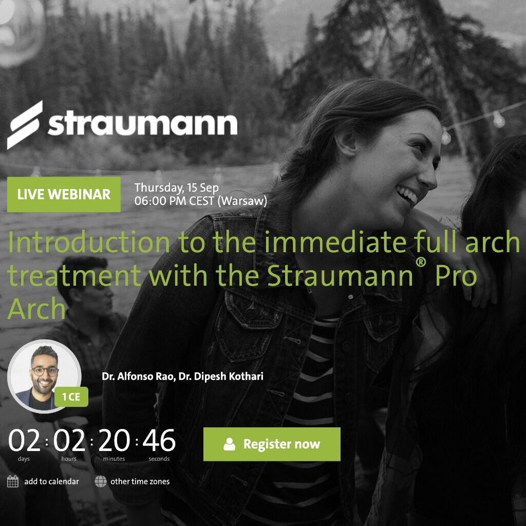 Introduction to the immediate full arch treatment with the Straumann&reg; Pro Arch