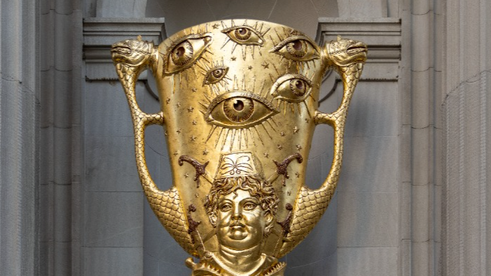 The Facade Commission: Hew Locke, "Gilt"