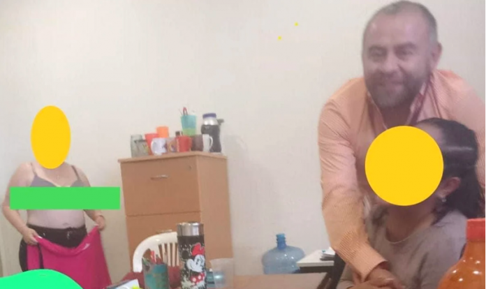 Exhiben video de funcionario del Bienestar en pleno acoso sexual a empleadas