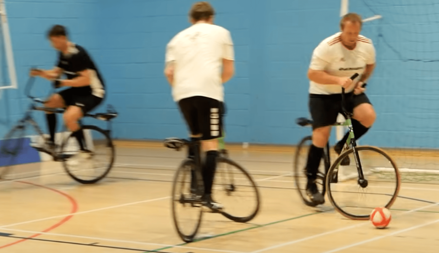 Soccer On Bikes?! We Tried Cycle Ball & This Is What Happened!