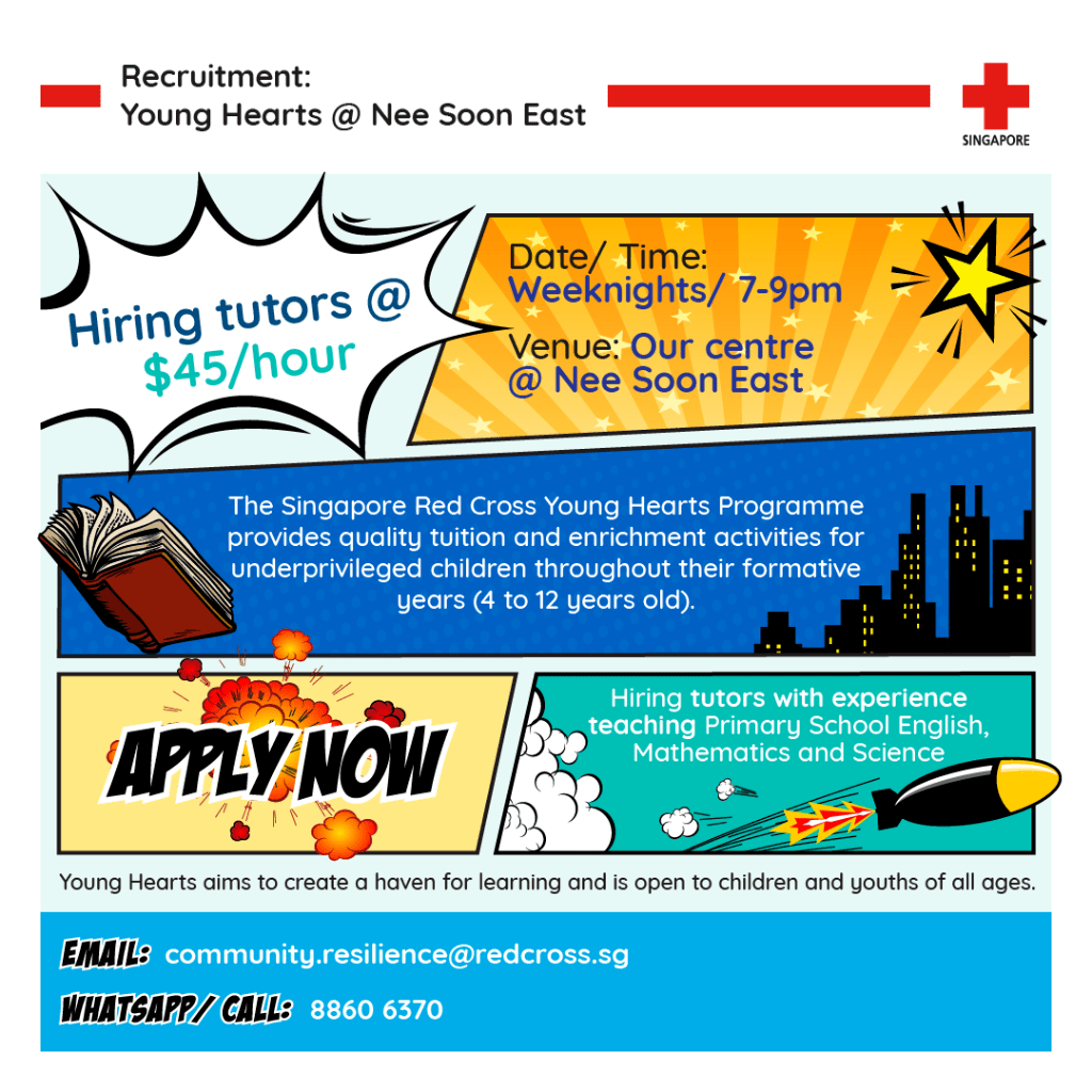 🧑&zwj;🏫 Looking for Tutors &mdash;&nbsp;Young Hearts