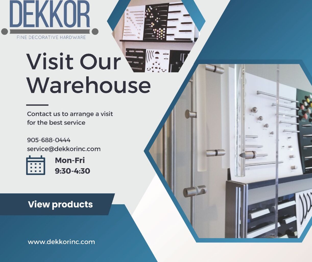 Visit our warehouse!