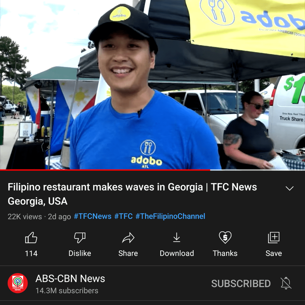 Filipino Restaurant Makes Waves in Georgia - TFC News