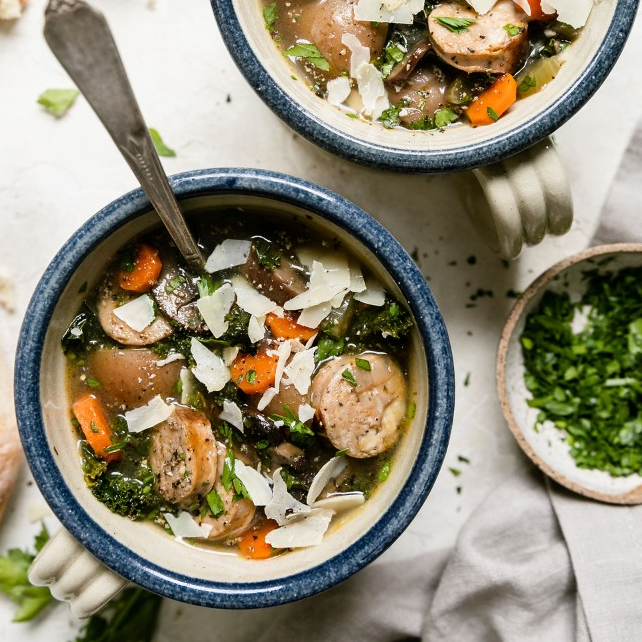 Harvest Italian Soup (image reel)