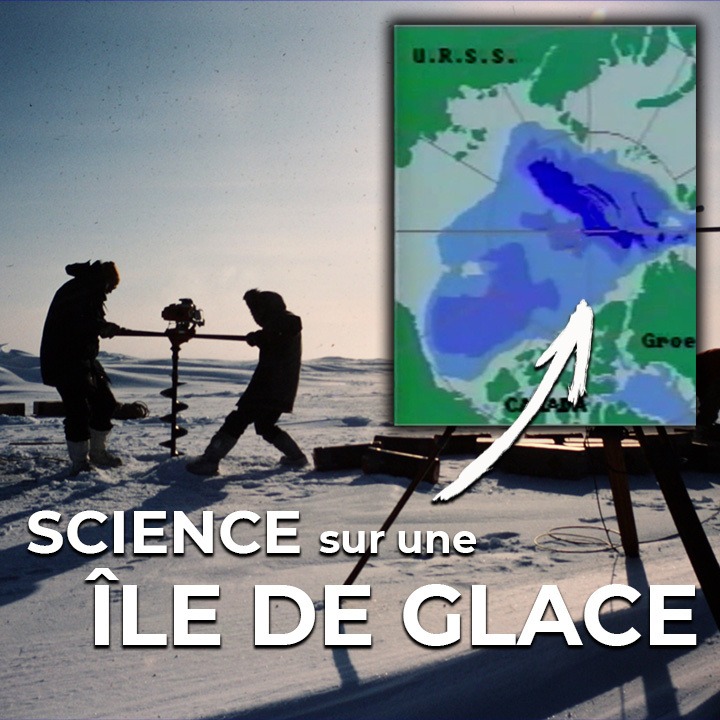 Science arctique dans les ann&eacute;es 1980 &ndash; travailler sur une &icirc;le de glace
