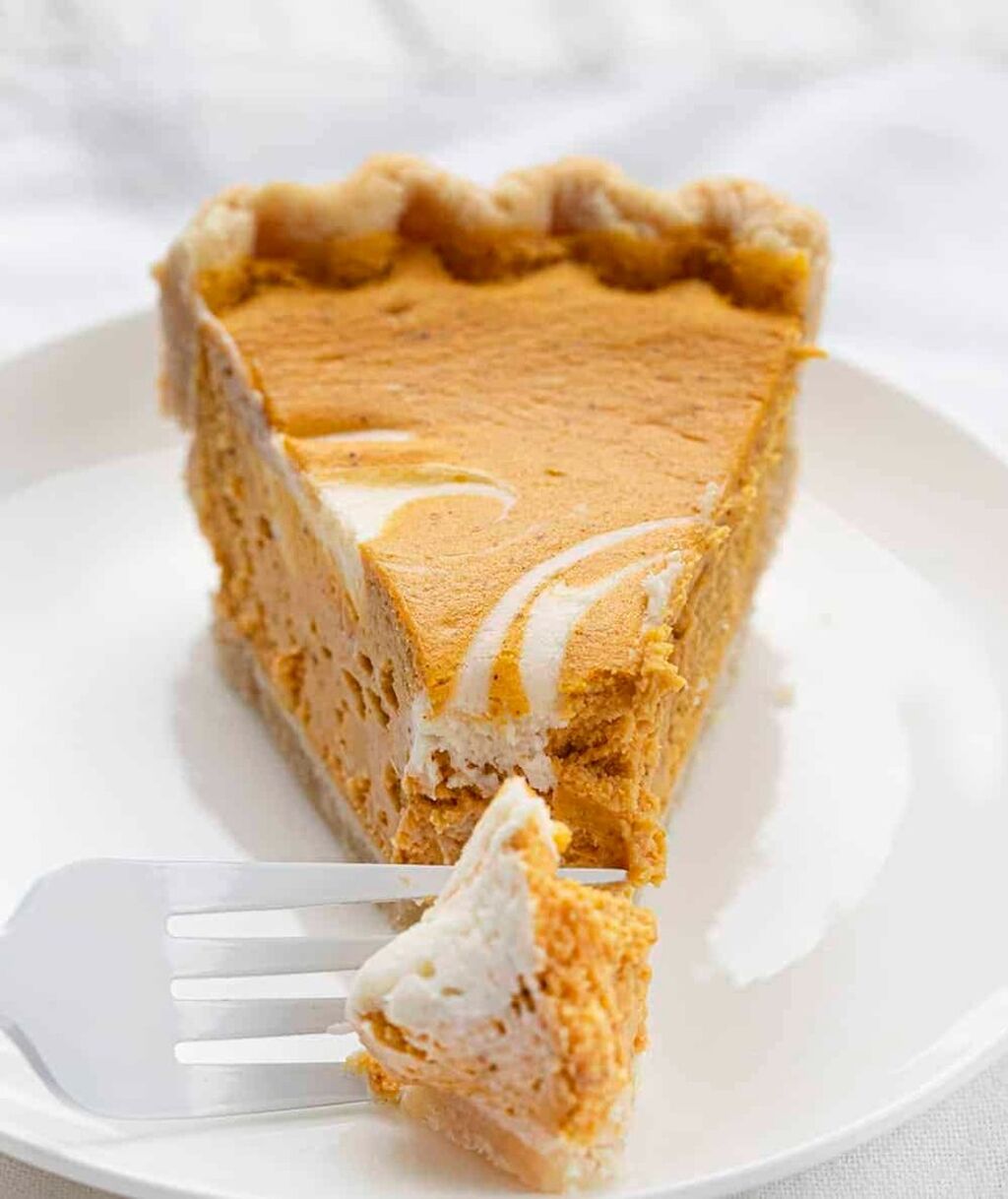 Pumpkin Cream Cheese Pie