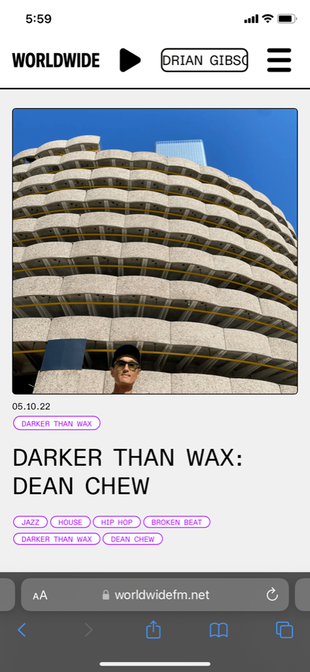 DTW on WWFM