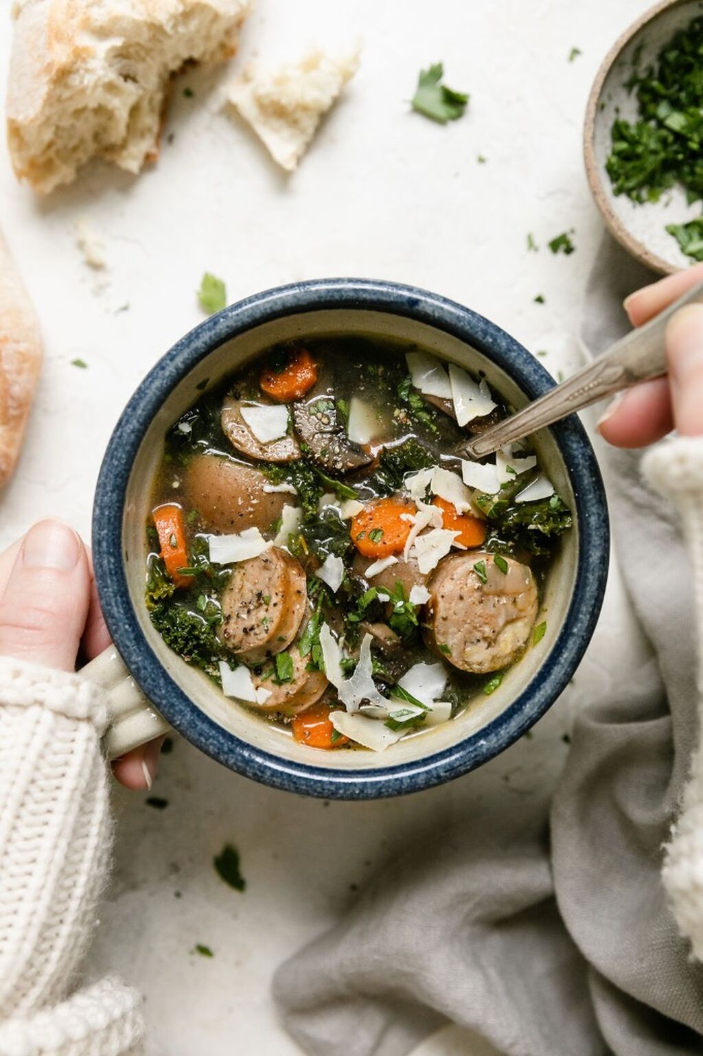 Harvest Italian Soup with Sausage