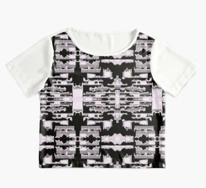 Stacks Up High Chiffon Top