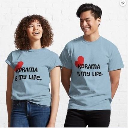 KDrama Is My Life. Classic T-Shirt