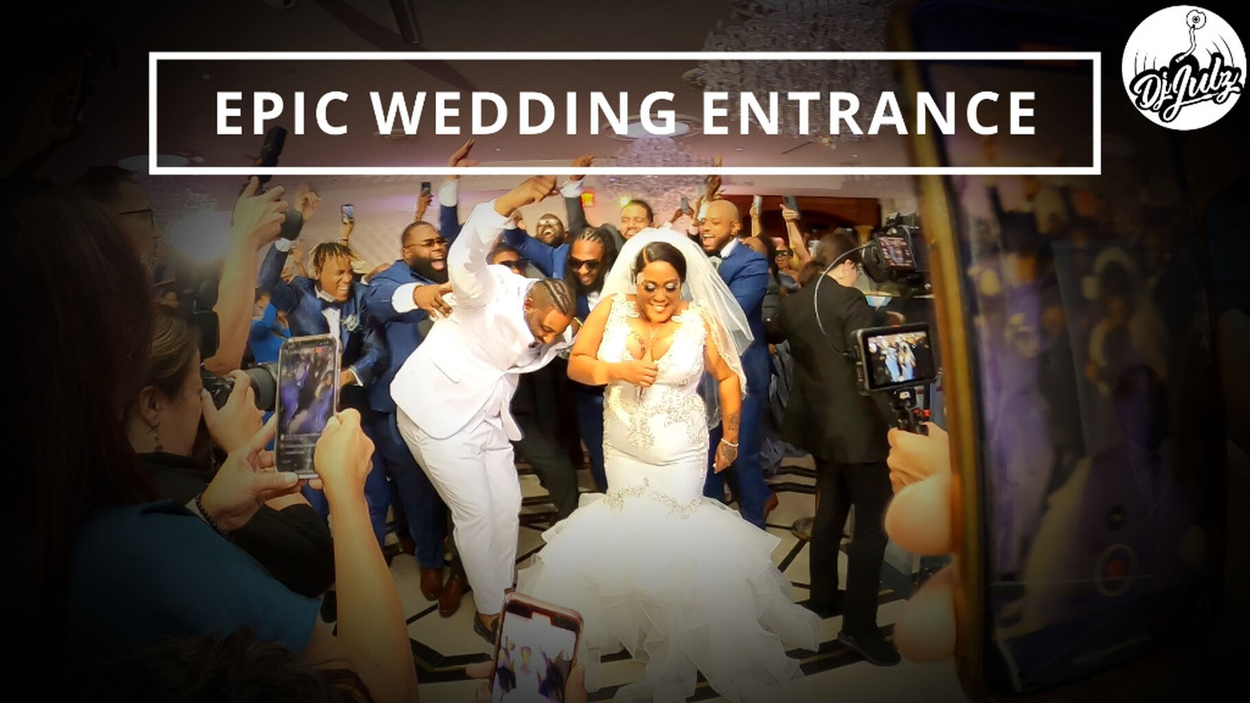 Epic Wedding Entrance + Power Goes Out Twice 😬 | Dj Julz Wedding Vlog