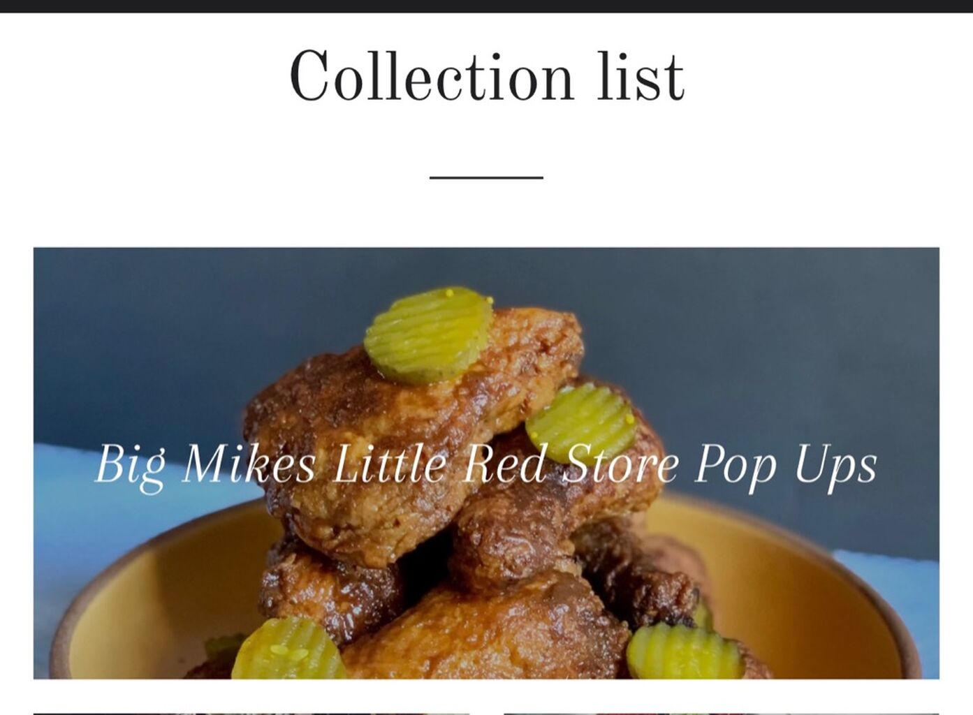 Upcoming Pop Ups