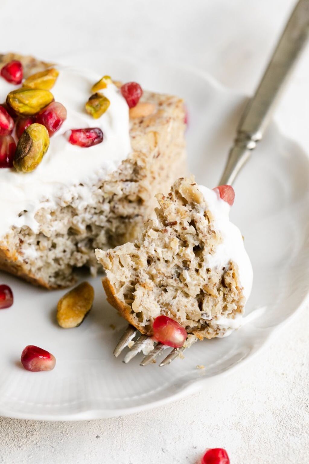 Baked Vanilla Protein Oatmeal