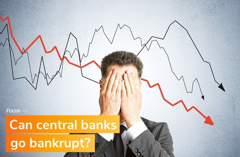 Can central banks go bankrupt?