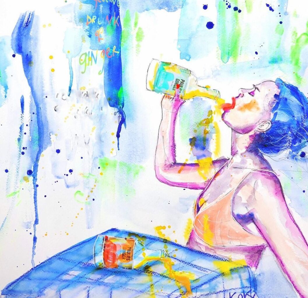 Getting drunk of Ginger