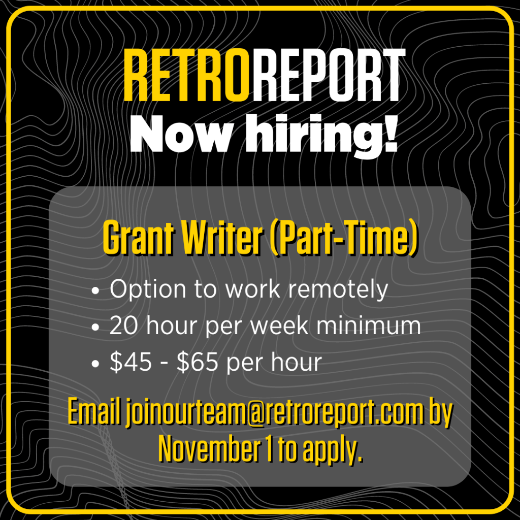 We are hiring! Apply for our part-time grant writer position 