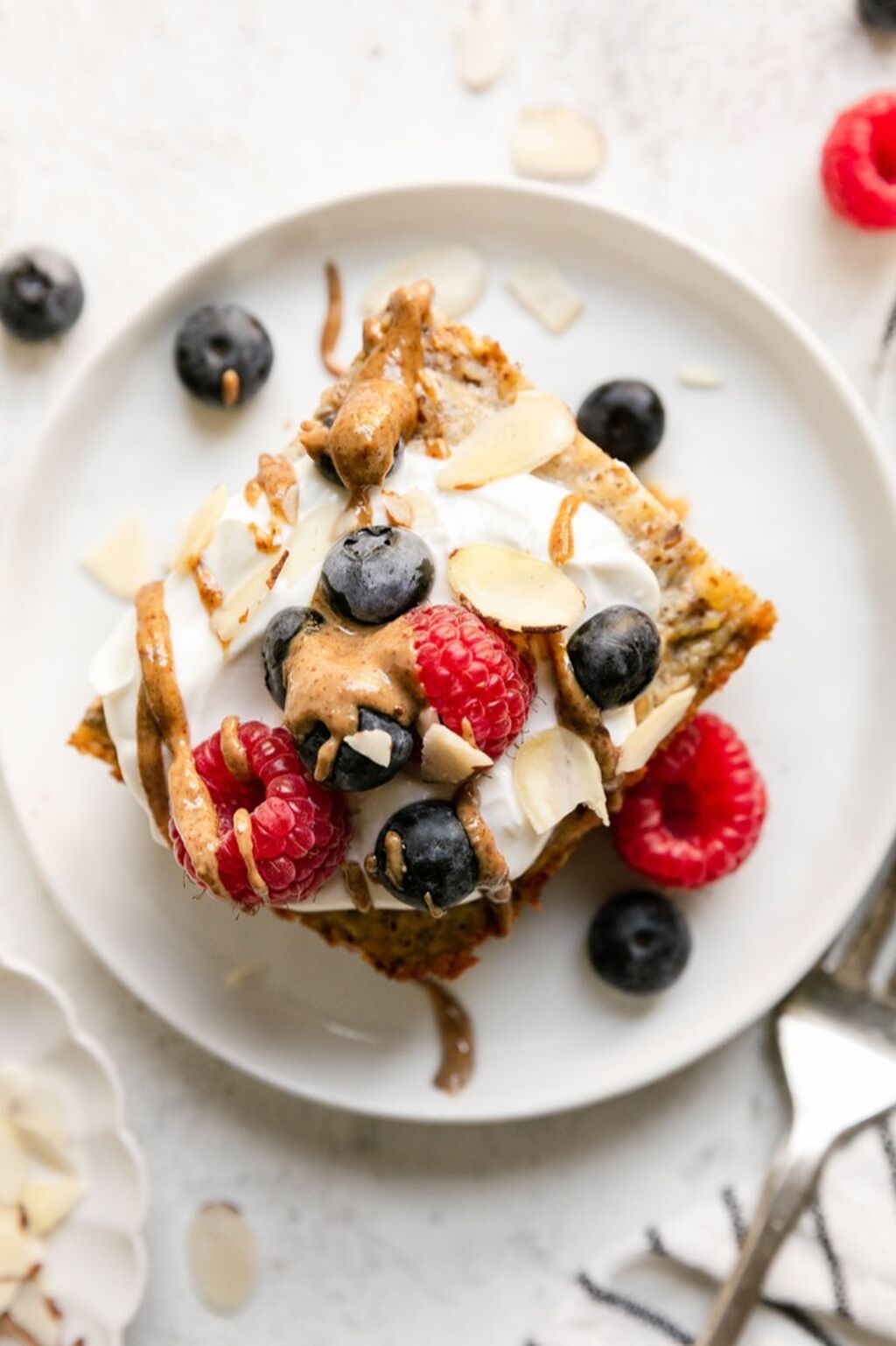 Baked Vanilla Protein Oatmeal