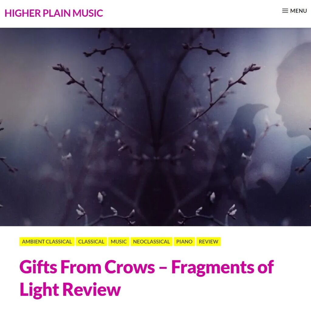 Higher Plain Music review of 'Fragments of Light'